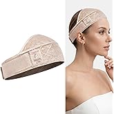 Dreamlover Wide Wig Grip Band for Lace Front Wigs, Velvet Wig Grip Band with Adjustable Hook & Loop Fastener, Nude, 1 Pieces