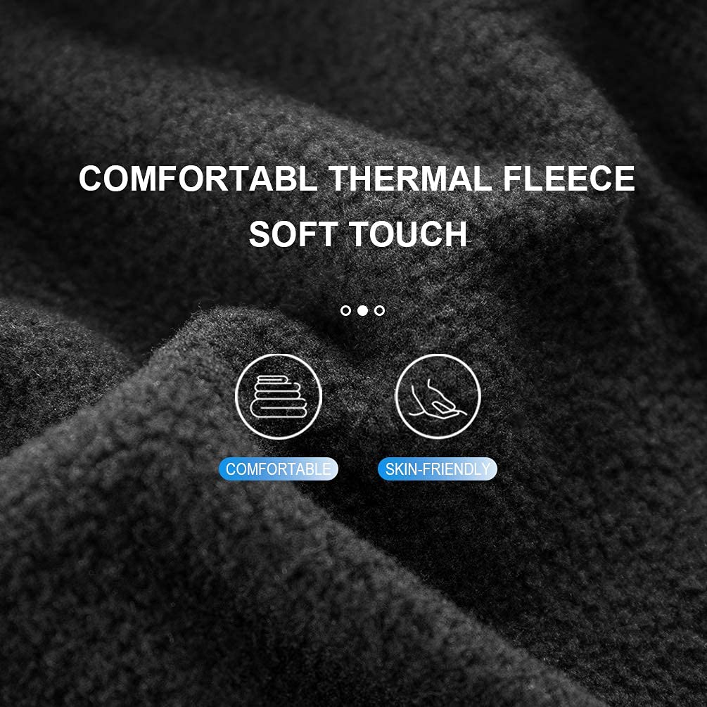 ROCKBROS Cold Weather Balaclava Ski Mask for Men Windproof Thermal Winter Scarf Mask Women Neck Warmer Hood for Cycling