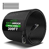 300 Feet Cat6 Ethernet Cable, Cat 6 Patch