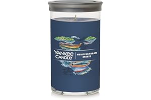 Yankee Candle Mediterranean Breeze Signature Medium Pillar Candle, 14.25oz