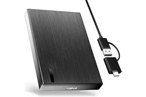 Wbacon 160GB External Hard Drive, Portable Hard Drive Ultra Slim 2.5" USB 3.0 HDD, External Hard Drive for Mac, Desktop PC, Laptop, Android,TV, PS4/5, Xbox, Storage Expansion Backup-Black