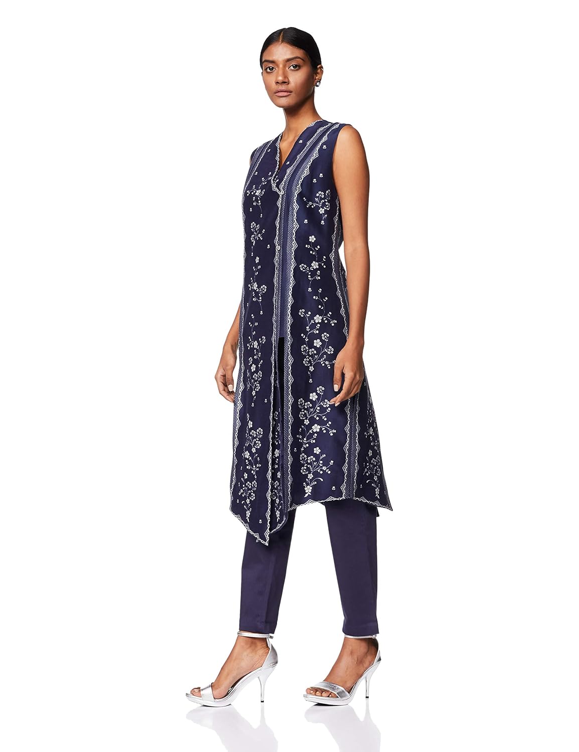 am pm women's silk dress suit