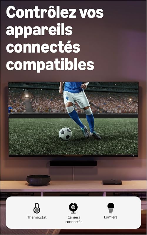 Fire TV Stick 4K Plus, avec prise en charge du Wi-Fi 6 et des technologies Dolby Vision/Atmos et HDR10+, Trouvez vos séries plus rapidement avec Alexa+