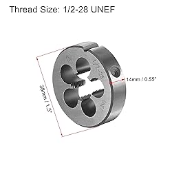 uxcell Die Stock Handle Wrench Set, 1/2-28 UNEF