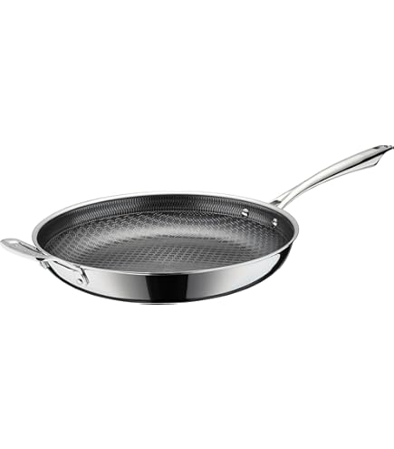 Cuisinart 14"" Chef's Classic Stainless Steel Frying Pan With Helper Handle
