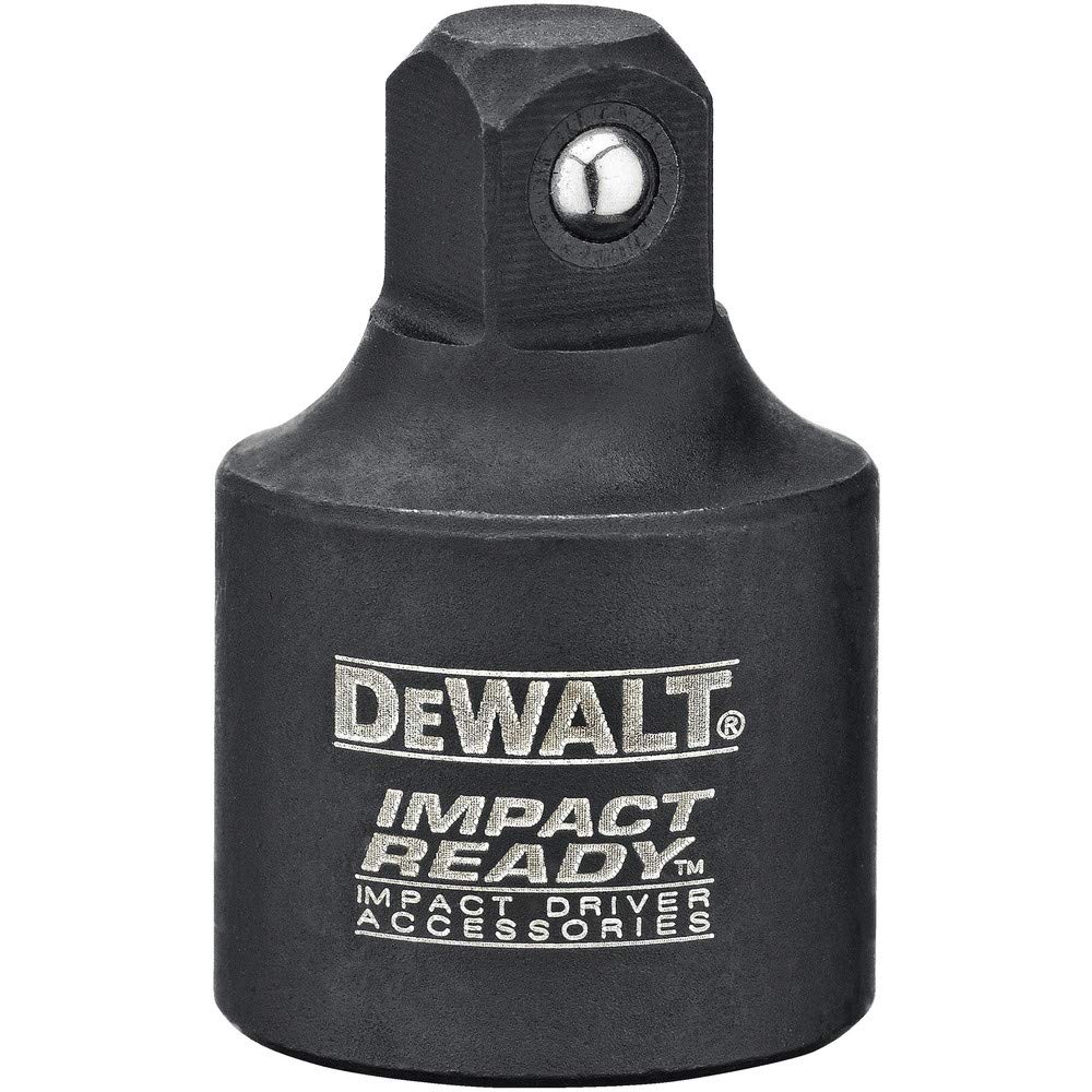 DEWALT 1/2-Inch Square Anvil to 3/8-Inch Square Anvil, Dark Grey (DW2299)