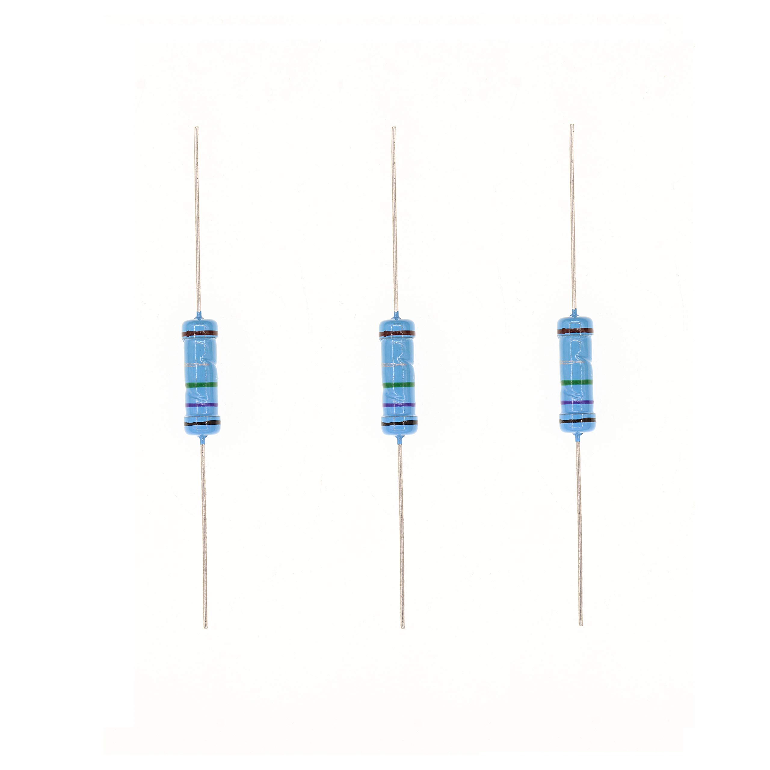 HUABAN 50PCS 2 Watts 2W 0R75 0.75 Ohm 1% Metal Film Resistor