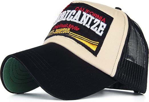 baseball hats with mesh back