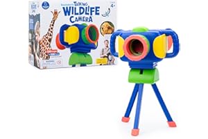 Educational Insights GeoSafari® Jr. Talking Wildlife Camera™ Featuring Robert Irwin - Preschool Science Toys for Little Kids, Toddler STEM Toys, Gifts for Boys & Girls Ages 4+