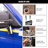 Master Lock 5482EURD Key Safe with Flexible Cable Shackle Outdoor Large Capacity view 3