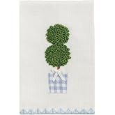 Mud Pie Topiary Tea Towel