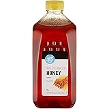 Amazon Brand - Happy Belly Wildflower Honey, 80 Ounce (Previously Solimo)