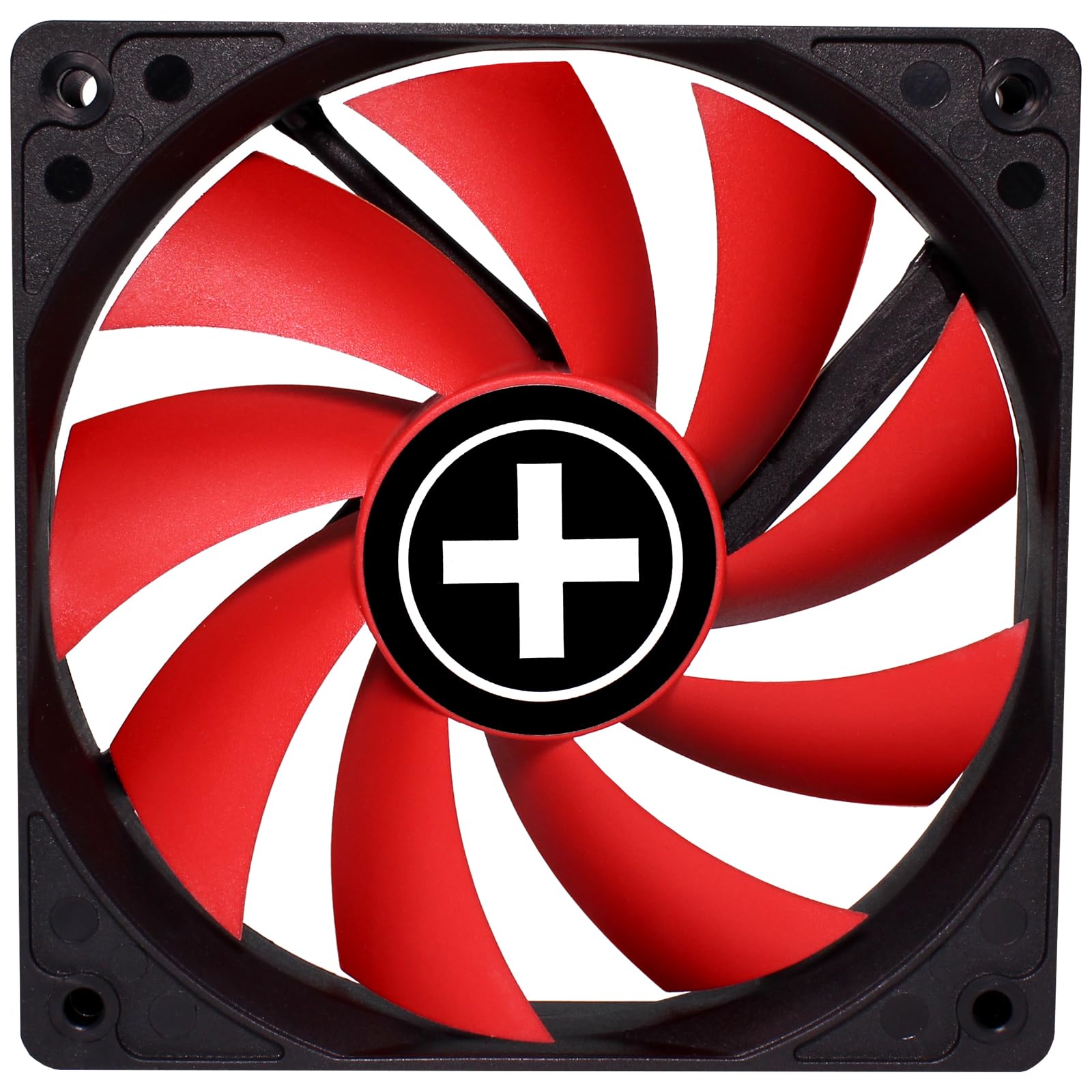 Ventilateur de boitier Xilence Performance C XPF120 12cm (Noir/Rouge), black