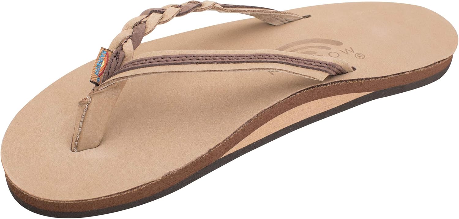 rainbow flip flops flirty braidy