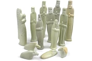 Global Crafts Soapstone Six Inch Christmas Nativity Set - Handmade in Kenya