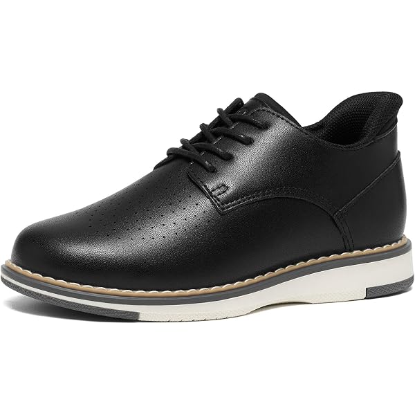 boys casual dress shoes Amazon.com | GINNI Boys Dress Shoes Casual Oxford Sneakers Wedding Church  Formal Uniform Shoes for Toddler/Little Kid/Big Kid Black Size 9