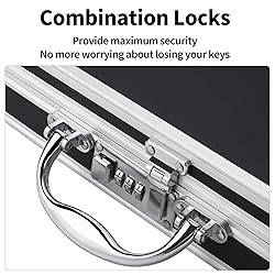Sooez Combination Lock Clipboard with