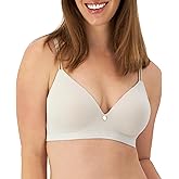 Maidenform Women's Wireless Bra, Everyday Luxe T-Shirt Wireless Bras for Women, Convertible Straps, Smoothing