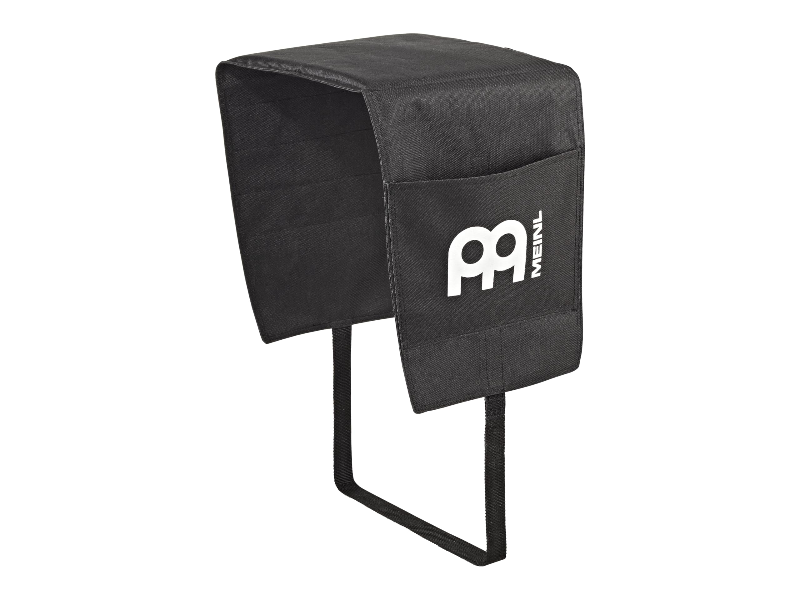 Meinl Percussion Cajon Blanket Accessory - Padded Seat for Cajon Instruments - With Velcro Surface and Side Pockets - Nylon, Black (CAJ-BLK)