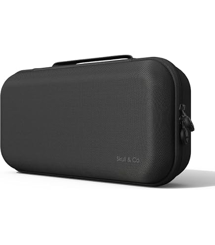 Ivoler Tasche Für Lenovo Legion Go S 2025 – Hartschalen-Tragetasche Mit 8 Spiel-Slots & Staufach Für Zubehör