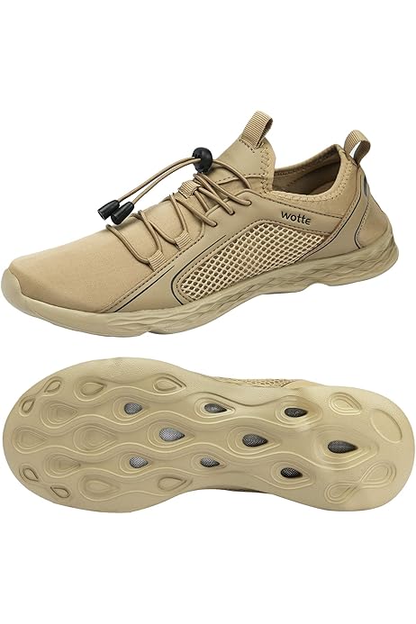 doussprt men's water shoes quick drying sports aqua shoes