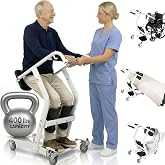 Vive Mobility Sit to Stand Patient Lift for Handicapped - Stand Assist Lift | Aid for Home Care Use - Elderly Lift Assist Transfer Device - Transport Chair Stand Assist for Seniors, Adults &amp; Disabled