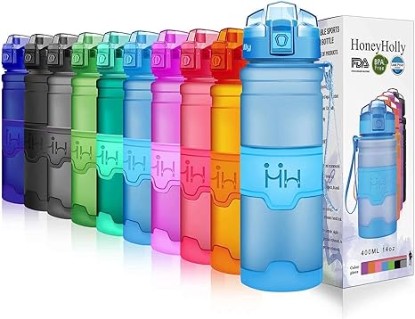 Honeyholly Bouteille Deau Plastique Sans Bpa 400ml500ml