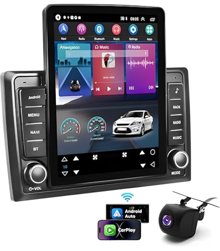 Amazon.com: ikasus 9.7 Android 13.0 Double Din Car Stereo with