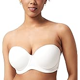 HSIA Strapless Bras for Women Large Bust Non Slip Full Coverage Underwire