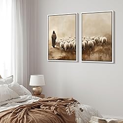 MUDECOR Framed Canvas Print Wall Art Set The