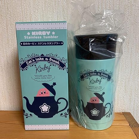 Amazon Co Jp 星のカービィ ステンレスタンブラー ステンレスボトル 水筒 プライズ 350ml ホーム キッチン