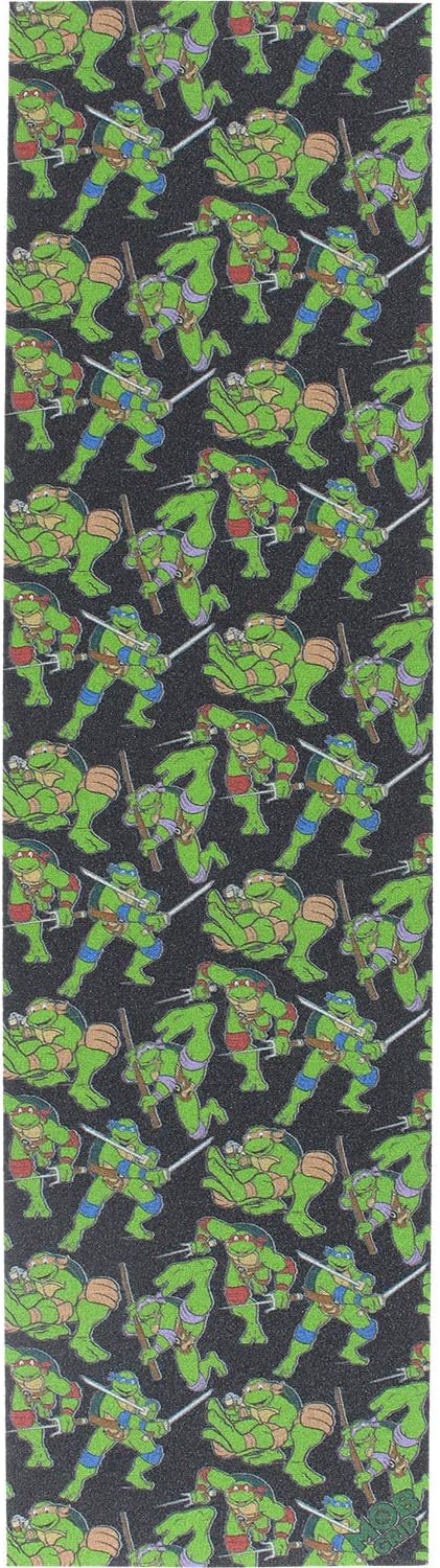 Santa Cruz Skateboards Mob TMNT Lean Mean Machines Black Griptape - 9" x 33"