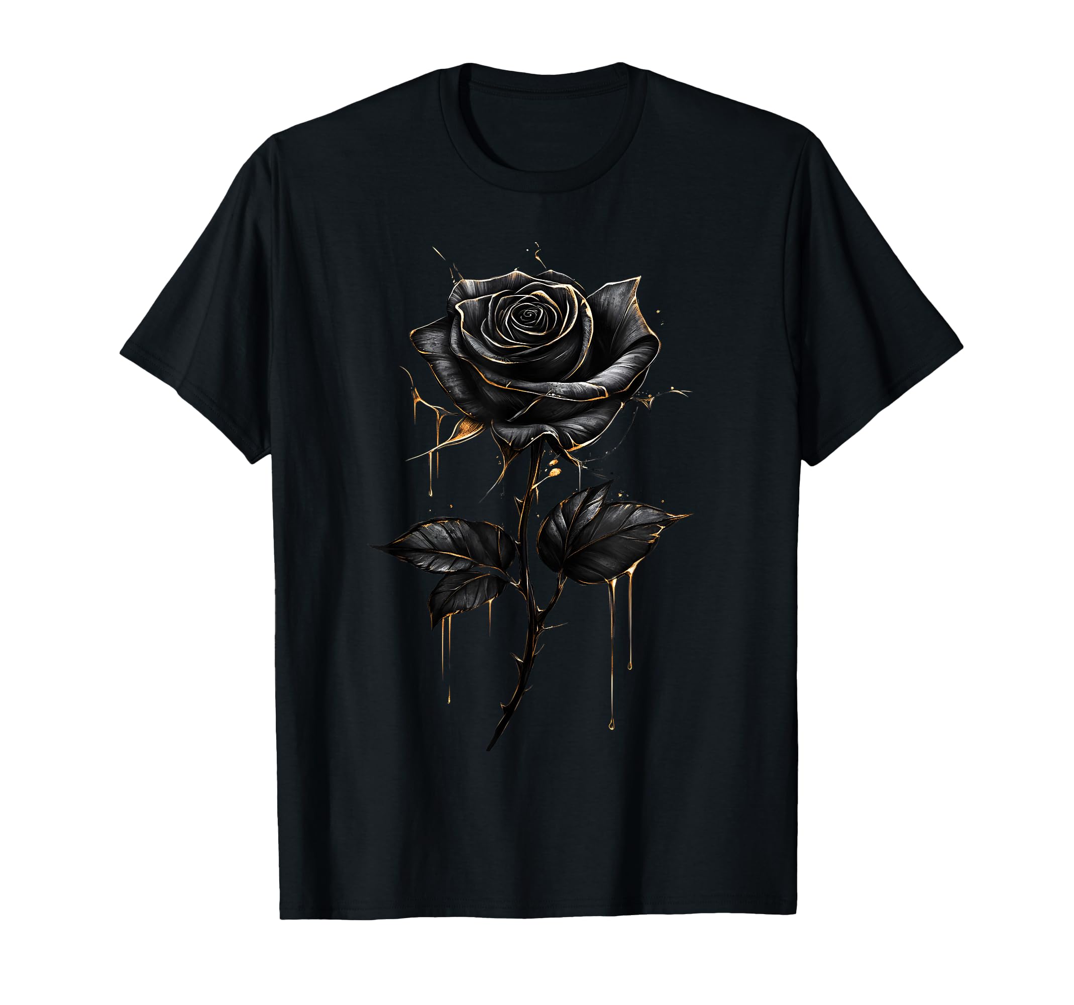 Photo 1 of **RED NOT BLACK** Rose Flower Botanist Garden Flower Black Rose T-Shirt Size Unknown