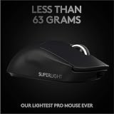 Logitech G PRO X Wireless Mouse HERO 25K Sensor 63g view 2