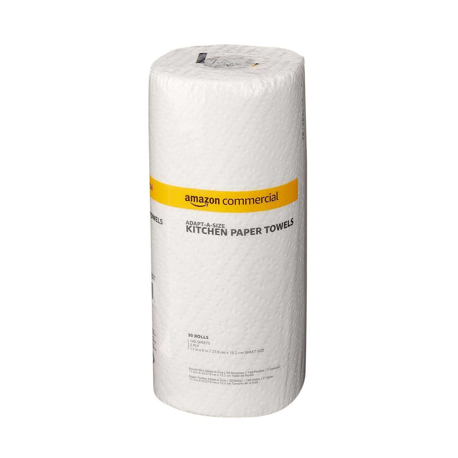 Commercial Adapt-a-Size Kitchen Paper Towels, 140 Towels per Roll, 30 Rolls: Industrial & Scientific