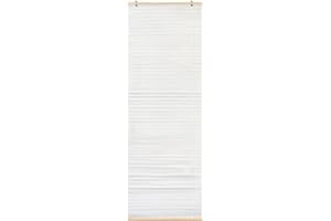Red Lantern Rice Paper Cordless Window Shade Blinds - White - 24" Wide