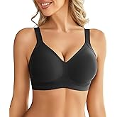 Avidlove Wireless Bra for Women Seamless Push Up Full Coverage Bra Comfort Bralette Support Everyday Bra