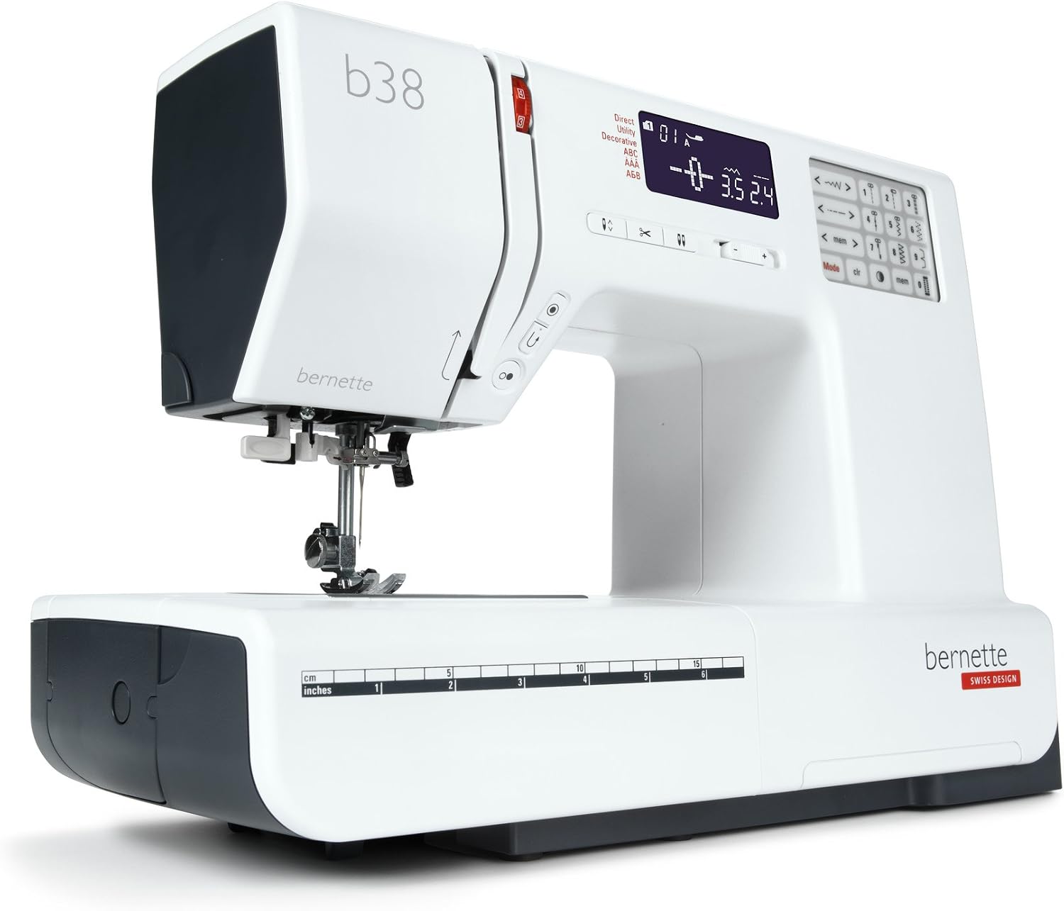 Bernina Bernette B38 Sewing Machine, White - Image 3