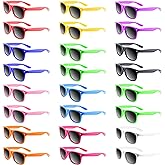TUPARKA Sunglasses Party Favors Neon Colors Sunglasses Bulk Goody Bag Fillers for Beach Birthday Party Pool Party Supplies