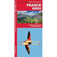 France Birds: A Folding Pocket Guide to Familiar Species