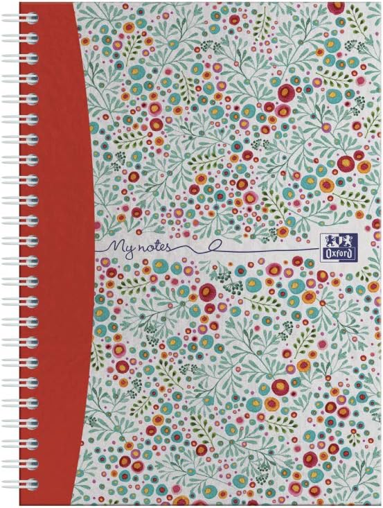Bloom, A5 Notebook Hardcover, Wirebound, Lined, 140 Pages, 1 Notebook