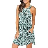 HiMONE Vacation Dresses for Women 2025 Summer Dress Women's Casual Sundresses Casual Beach Petite Sun Dress XS-2XL