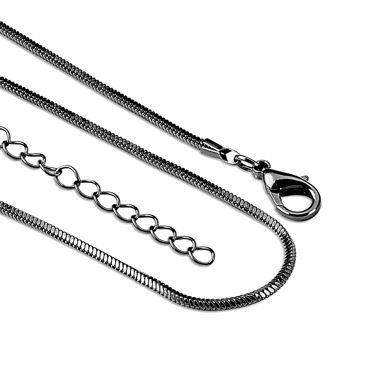 UHIBROS Pendant Necklace, Pendant Choker Necklace with Pendant Wing Choker Necklace with Pendant Necklace (Black)