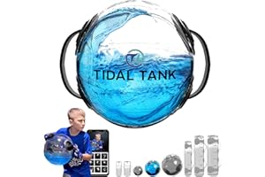 Tidal Tank -KettleTank Sand Bag Alternative 7lbs to 12lbs- Adjustable Aqua Bag & Power Bag with Water -Core and Balance Devic