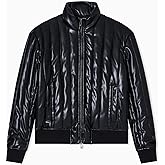 Armani Exchange mens Quilted Puffer