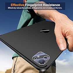 QHOHQ 3 Pack Camera Lens Protector for iPad Pro 13