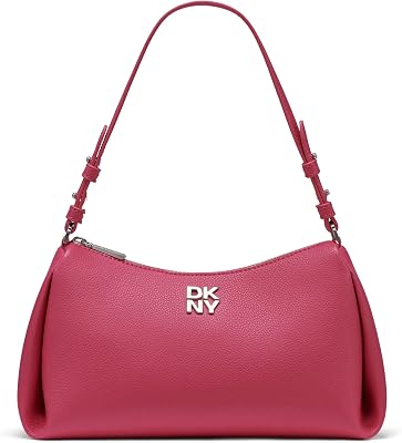 REMY TOP Sac à bandoulière zippé pour femme, rose vif