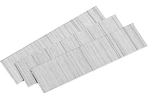 uxcell 2000Pcs 18 Gauge Brad Nails, 1-3/16" Length Straight Finishing Nails, Galvanized Carbon Steel Nails for Woodworking Co