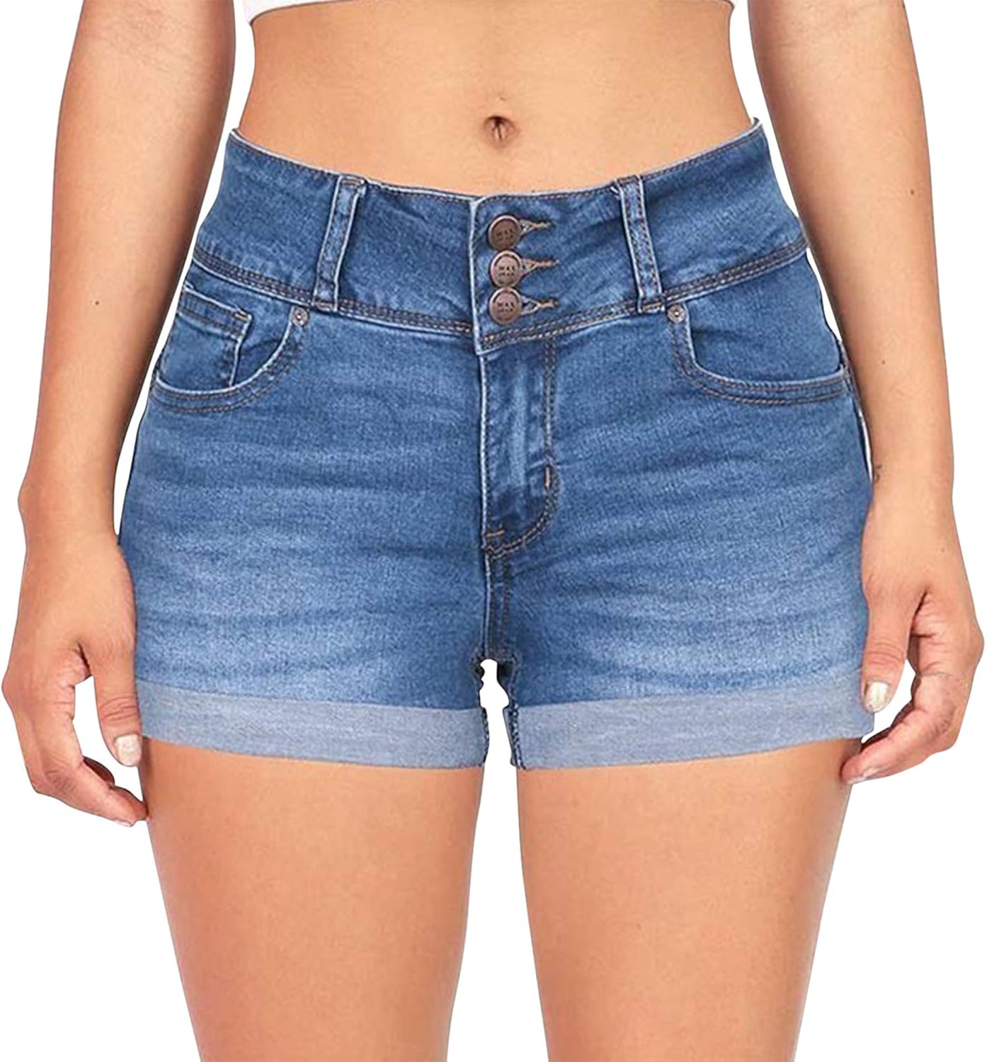 women's denim shorts uk