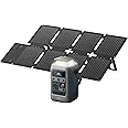 Anker SOLIX C300 DC Power Bank Station (90,000mAh) and 60W Solar Panel, 288Wh Portable Power Station, LiFePO4 Battery, 300W Solar Generator, for Outdoor, Camping, Traveling, and Emergencies